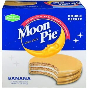 MOON PIE, DOUBLE DECKER BANANA 12 CT *NEW*