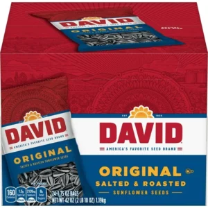 DAVID SUNFLOWER SEEDS, 1.75 OZ 24 CT *795*
