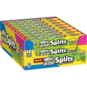 NOW & LATER , SPLITS 2 IN 1 , LEMONADE BLENDS 24 CT *2240*