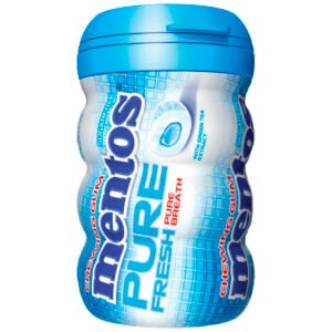 MENTOS GUM PEPERMNET  , BOTTLES 6 CT *NEW*