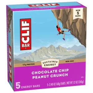 CLIF, CHOCOLATE CHIP PEANUT BUTTER CRUNCH 12 CT *591*