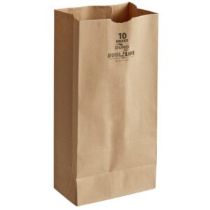 #BROWN BAGS # 10 , 500 CT