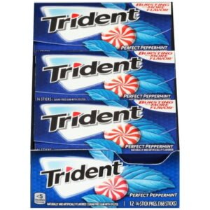 TRIDENT, PERFECT PEPPERMINT 12 CT *396*