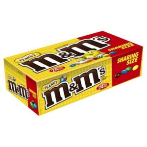 M&M PEANUT KING SIZE 24 CT *121*