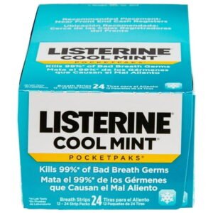 LISTERINE POCKET PAKS COOLMINT 24 CT *475*