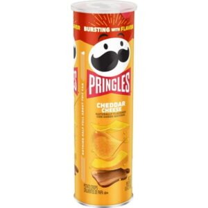 PRINGLES, CHEDDAR CHEESE 14- 6.38 OZ *705*