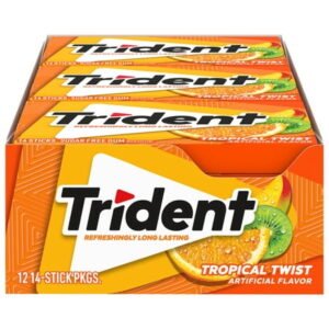TRIDENT, TROPICAL TWIST 12 CT *386*