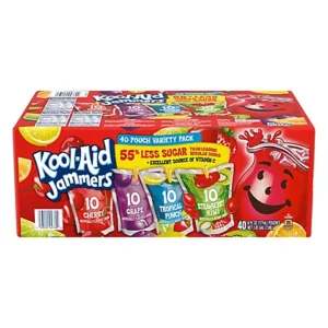 KOOL AID JAMMERS 4 FLAVORS ( 10 EACH ) 40  CT *976*