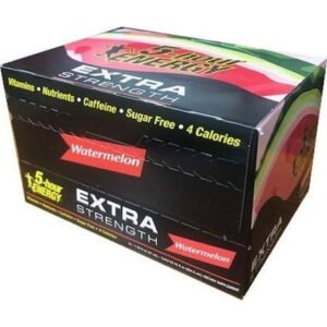 5- HOUR ENERGY DRINK, EXTRA  WATERMELON  12 CT *1719*