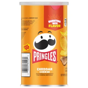 PRINGLES, CHEDDAR CHEESE 12- 2.6 OZ *733*
