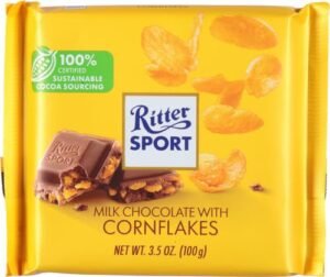 RITTER SPORT, CORN FLAKES 10 CT