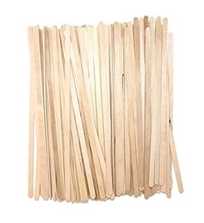 #7 " WOOD COFFEE STIRRERS, 500 CT