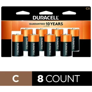 DURACELL C BATTRIES 8 CT