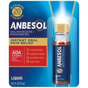 ANBESOL LIQUID .41 OZ 6 CT