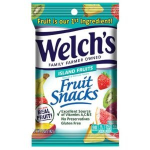WELCH'S FRUIT SNACK, ISLAND FRUIT 5 OZ *874*