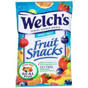 WELCH'S FRUIT SNACK, MIXED FRUITS 5 OZ *875*
