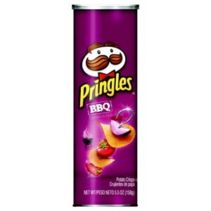 PRINGLES, BARBECUE 14- 6.38 OZ *704*