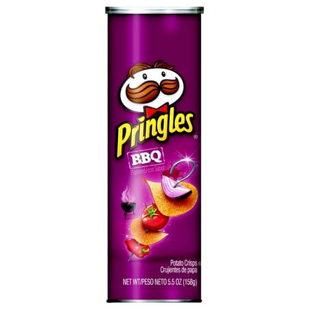 PRINGLES, BARBECUE 14- 6.38 OZ *704*
