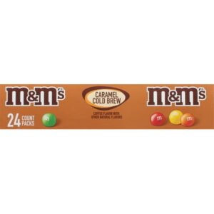 M&M CARMEL, COLD BREW 24 CT *NEW*