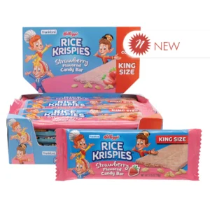RICE KRISPIES, FRANKFORD KING SIZE STRWBERRY 18 CT