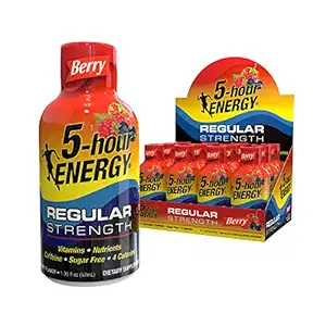 5- HOUR ENERGY DRINK , BERRY 12 *1115*