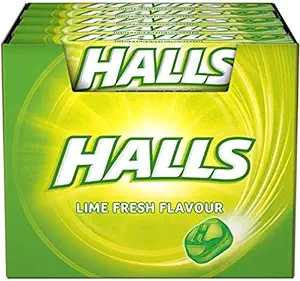 HALLS LIME, 20 CT