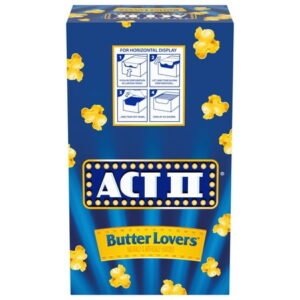 ACT II BUTTER LOVER POPCORN 18 CT