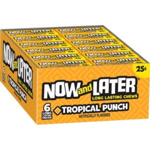 NOW & LATER,  TROPICAL PUNCH SMALL  24 CT *295*