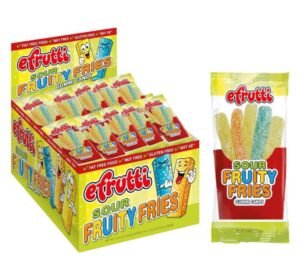 EFRUTTI GUMMI SOUR FRUITY FRIES, 48 CT *NEW*