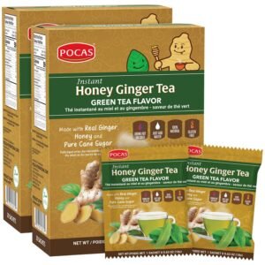 #HONEY GINGER TEA, GREEN TEA 20 CT *2027*