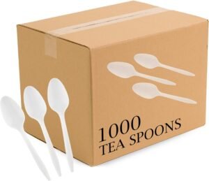 #MED, WHITE SPOONS 1000 CT *1501*