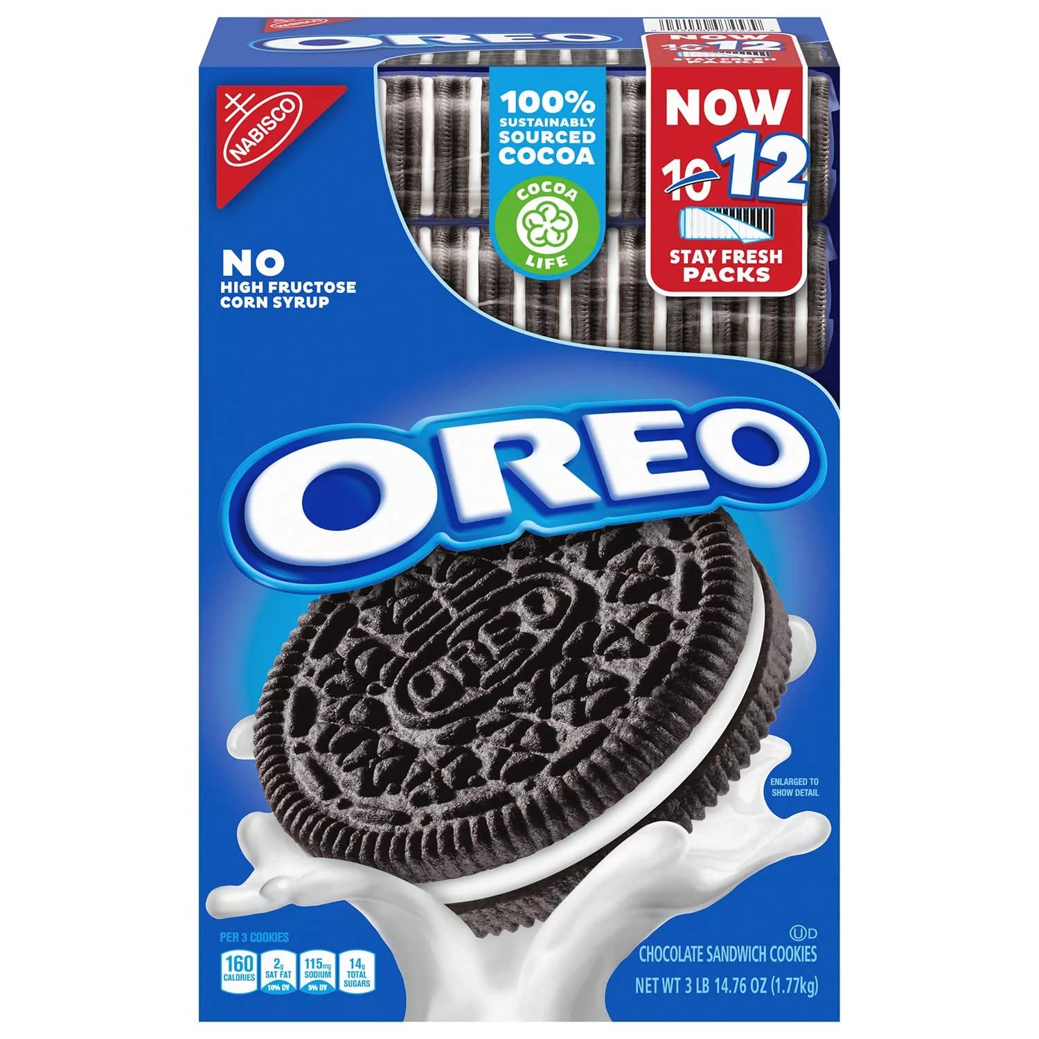 OREO , CLEAR BAGS 12 CT