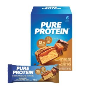 PURE PROTEIN , CHOCOLATE SALTED CARMAEL  6 CT