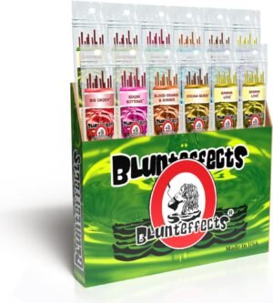 BLUNTEFFECTS, PERFUME WANDS, HAND DIPPED INCENSE 72 CT DISPLAY. *2056*