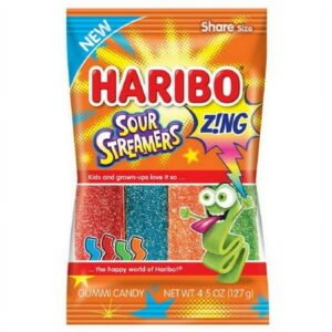 HARIBO SOUR STREAMERS 5 OZ