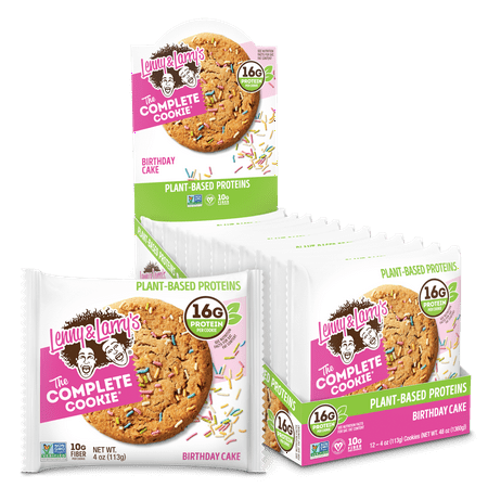 LENNY & LARRY COOKIES BIRTHDAY , 12 CT *NEW*