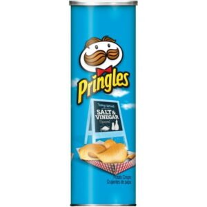 PRINGLES, SALT & VINEGAR 14 - 6.38 *708*