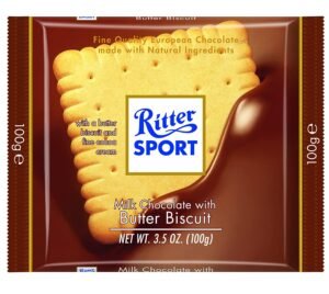 RITTER SPORT, BUTTER BISCUIT 11CT