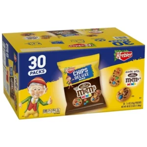 KEEBLER M & M, BITE SIZE COOKIES 30 CT *655*