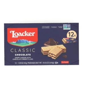 LOACKER WAFERS CHOCOLATE 12 / 37.5 G