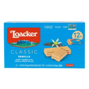 LOACKER WAFERS  VANILLA 12 / 45 G *32*