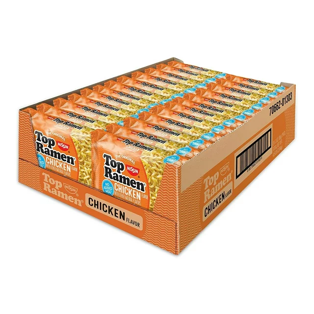 NISSIN, TOP RAMEN CHICKEN BRICK 24/3 OZ