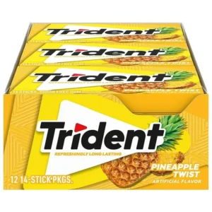 TRIDENT PINEAPPLE, 12 CT *2073*