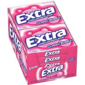 WRIGLEYS EXTRA CLASSIC BUBBLE 10 CT *437*