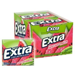 WRIGLEYS EXTRA FRUIT SENSATIONS, SWEET WATERMELON 10 CT *441*