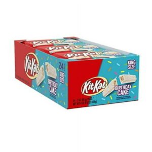 KIT KAT , BIRTHDAY CAKE KING SIZE  24 CT *NEW*