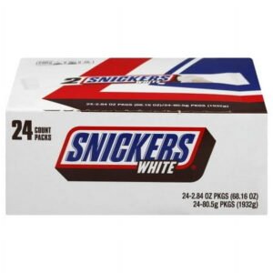 SNICKERS WHITE KING SIZE, 24 CT *NEW*