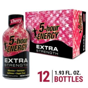 5- HOUR ENERGY DRINK, EXTRA STRENGTH BERRY 12 CT *1121*