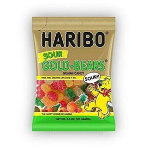 HARIBO, SOUR GOLD BEARS 5 OZ *2109*