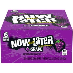 NOW & LATER, GRAPE SMALL  24 CT *293*